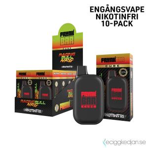 Frunk Bar Cube ZERO Mesh | Raging Bull NRG | Engångs Vape | 0mg | 12ml | 10pack