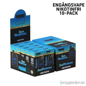 Frunk Bar Cube ZERO Mesh | Sour Blueberries | Engångs Vape | 0mg | 12ml | 10pack