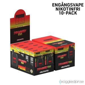 Frunk Bar Cube ZERO Mesh | Strawberry Kiwi | Engångs Vape | 0mg | 12ml | 10pack