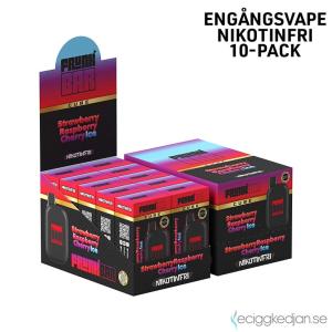 Frunk Bar Cube ZERO Mesh | Strawberry Raspberry Cherry Ice | Engångs Vape | 0mg | 12ml | 10pack