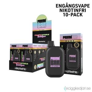 Frunk Bar Cube ZERO Mesh | Strawberry Watermelon Bubblegum | Engångs Vape | 0mg | 12ml | 10pack