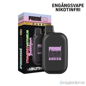 Frunk Bar Cube ZERO Mesh | Strawberry Watermelon Bubblegum | Engångs Vape | 0mg | 12ml