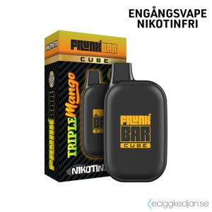 Frunk Bar Cube ZERO Mesh | Triple Mango | Engångs Vape | 0mg | 12ml