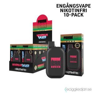Frunk Bar Cube ZERO Mesh | Watermelon Splash | Engångs Vape | 0mg | 12ml | 10pack