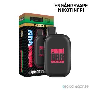 Frunk Bar Cube ZERO Mesh | Watermelon Splash | Engångs Vape | 0mg | 12ml