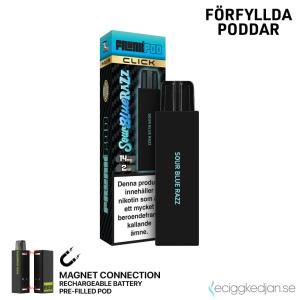 Frunk Pod Click Mesh | Sour Blue Razz | Förfylld Pod