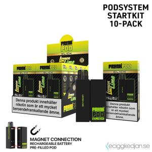 Frunk Pod Click Mesh Kit | Lemon Lime | Batteri inkl Förfylld Pod | 2*10pack