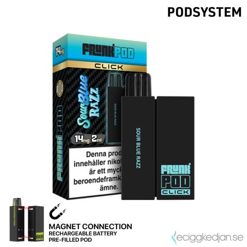 Frunk Pod Click Mesh Kit | Sour Blue Razz | Batteri inkl Förfylld Pod