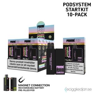Frunk Pod Click Mesh Kit | Strawberry Watermelon Bubblegum | Batteri inkl Förfylld Pod | 2*10pack