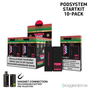 Frunk Pod Click Mesh Kit | Watermelon Splash | Batteri inkl Förfylld Pod | 2*10pack