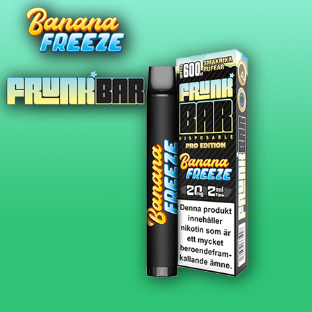 Frunk Bar | Banana Freeze | Engångs Vape