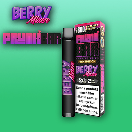 Frunk Bar | Berry Mixer | Engångs Vape
