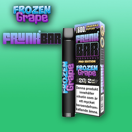 Frunk Bar | Frozen Grape | Engångs Vape