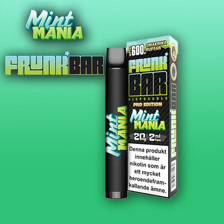 Frunk Bar | Mint Mania | Engångs Vape