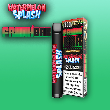 Frunk Bar | Watermelon Splash | Engångs Vape