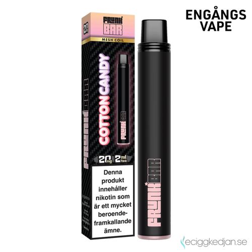 Frunk Bar Mesh | Cotton Candy | Engångs Vape | 20mg