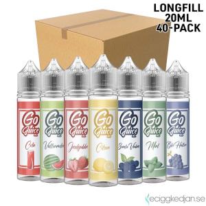 Go Juice | Komplett Pack | 40st*Longfill 20ml