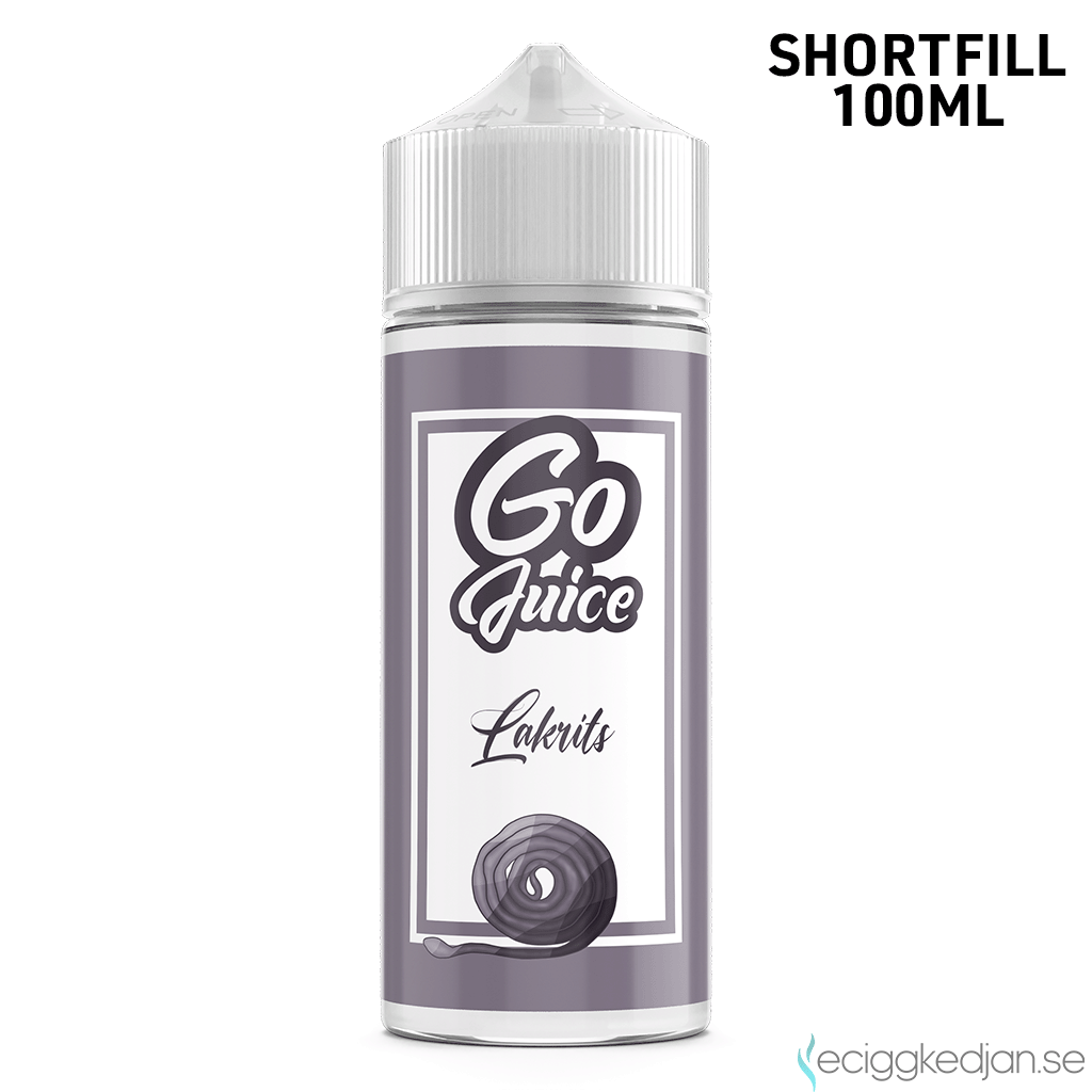 Go Juice | Lakrits |100ml Shortfill