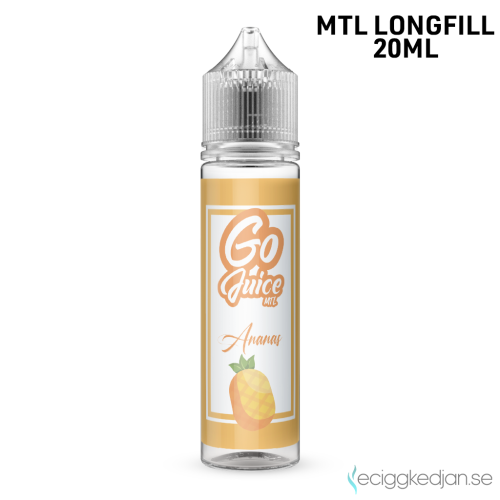 Go Juice | Ananas | MTL | 20ml Longfill