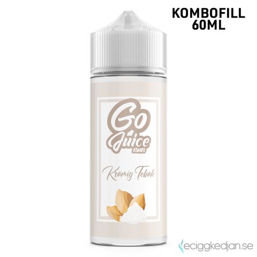 Go Juice | Krämig Tobak | 60ml Kombofill