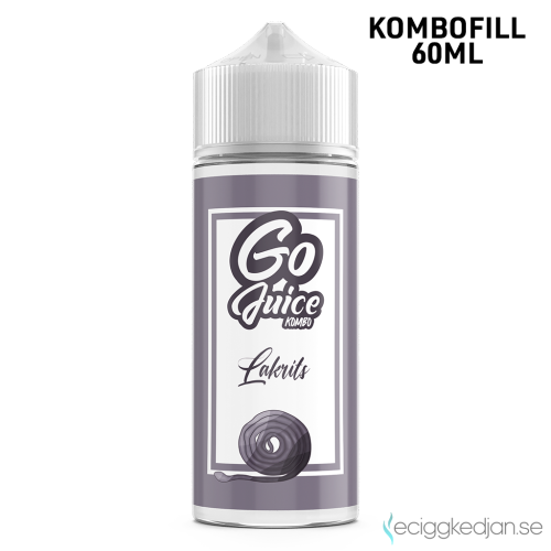 Go Juice | Lakrits | 60ml Kombofill