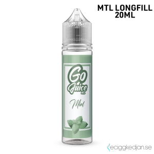 Go Juice | Mint | MTL | 20ml Longfill