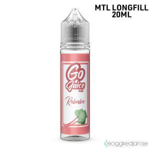 Go Juice | Rabarber | MTL | 20ml Longfill