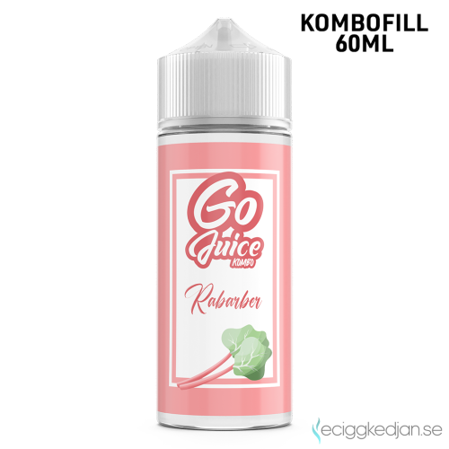 Go Juice | Rabarber | 60ml Kombofill