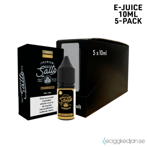Got Salts | Crumbacco | 10ml E-Juice | 14mg Saltnikotin | 5pack