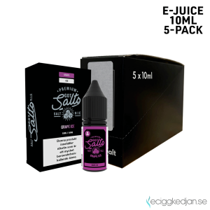 Got Salts | Grape Ice | 10ml E-Juice | 14mg Saltnikotin | 5pack