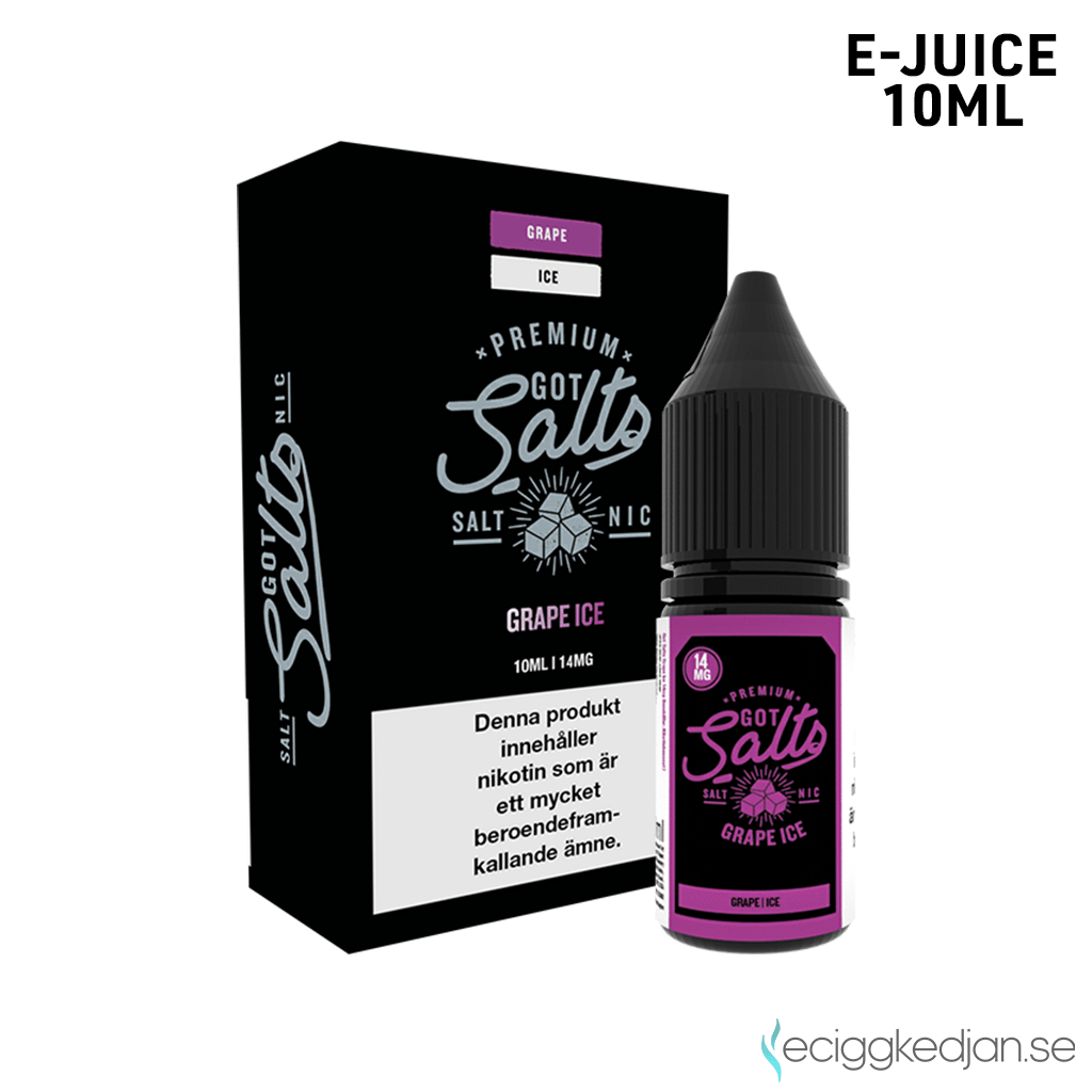 Got Salts | Grape Ice | 10ml E-Juice | 14mg Saltnikotin