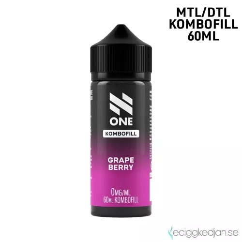N One | Grape Berry | 60ml Kombofill