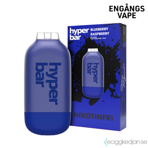Hyper Bar ZERO Mesh | Blueberry Raspberry | Engångs Vape | 0mg | 14ml