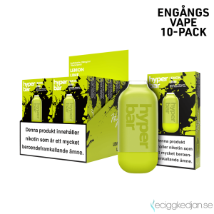 Hyper Bar Mesh | Lemon Lime | Engångs Vape | 20mg | 10pack