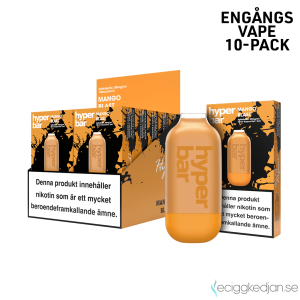 Hyper Bar Mesh | Mango Blast | Engångs Vape | 20mg | 10pack