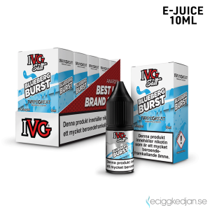 IVG Salts | Blueberg Burst | 10ml E-Juice | 14.5mg Saltnikotin | 5pack