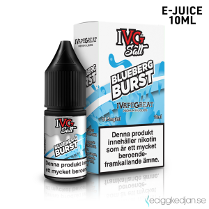 IVG Salts | Blueberg Burst | 10ml E-Juice | 14.5mg Saltnikotin