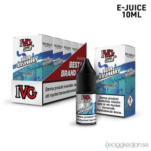 IVG Salts | Blue Raspberry | 10ml E-Juice | 14.5mg Saltnikotin | 5pack