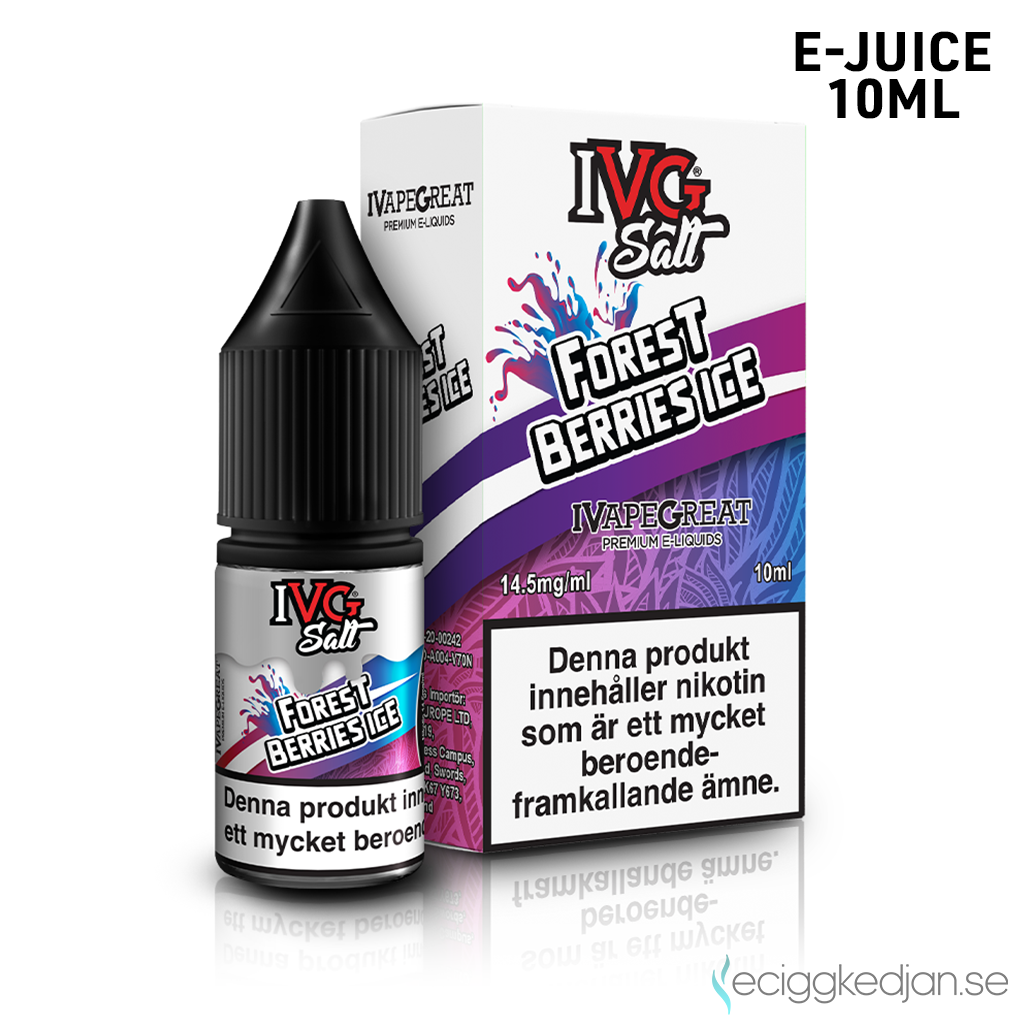 IVG Salts | Forest Berries Ice | 10ml E-Juice | 14.5mg Saltnikotin