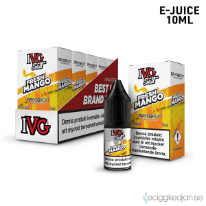 IVG Salts | Fresh Mango | 10ml E-Juice | 14.5mg Saltnikotin | 5pack