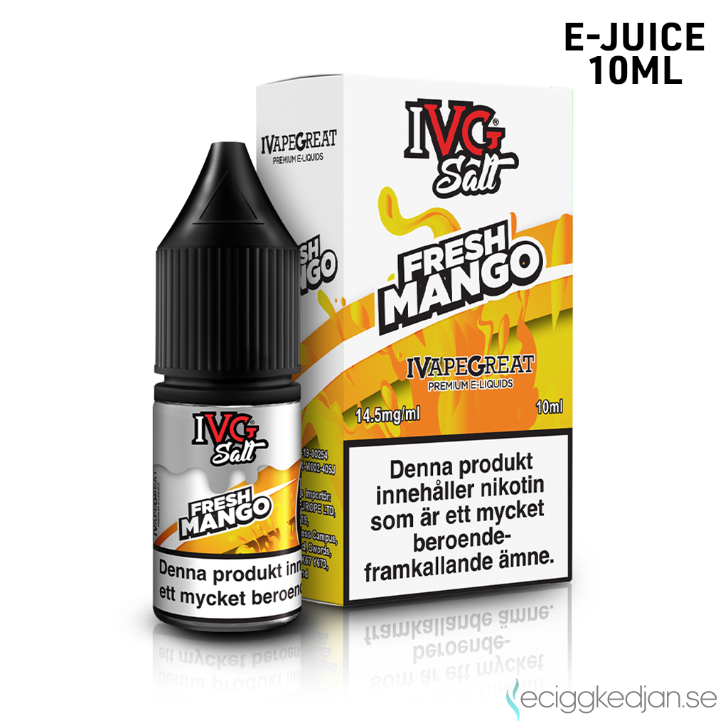 IVG Salts | Fresh Mango | 10ml E-Juice | 14.5mg Saltnikotin