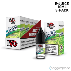 IVG Salts | Green Energy | 10ml E-Juice | 14.5mg Saltnikotin | 5pack