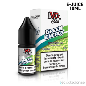 IVG Salts | Green Energy | 10ml E-Juice | 14.5mg Saltnikotin