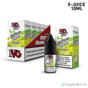 IVG Salts | Kiwi Lemon Kool | 10ml E-Juice | 14.5mg Saltnikotin | 5pack