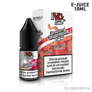 IVG Salts | Strawberry Watermelon Chew | 10ml E-Juice | 14.5mg Saltnikotin