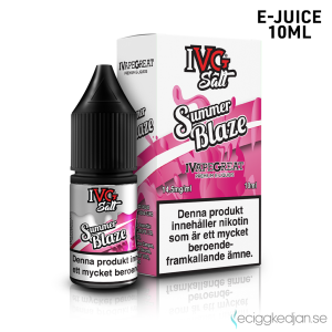 IVG Salts | Summer Blaze | 10ml E-Juice | 14.5mg Saltnikotin