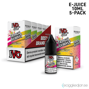 IVG Salts | Tropical Ice Blast | 10ml E-Juice | 14.5mg Saltnikotin | 5pack