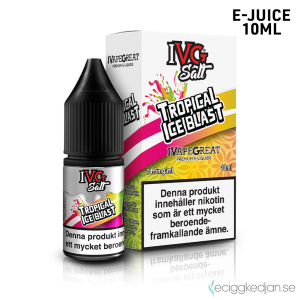 IVG Salts | Tropical Ice Blast | 10ml E-Juice | 14.5mg Saltnikotin