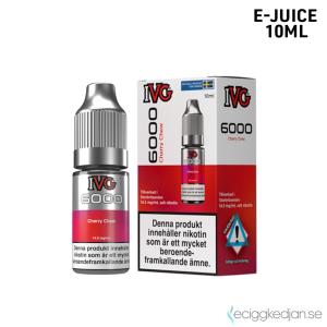 IVG 6000 | Cherry Chew | 10ml E-Juice | 14.5mg Saltnikotin