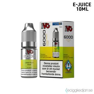 IVG 6000 | Lemon Peach Crush  | 10ml E-Juice | 14.5mg Saltnikotin